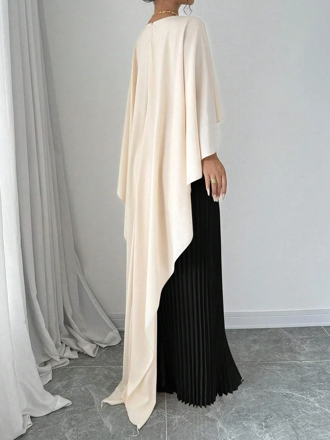 Women's Long Dresses Elegant Pleated Dress Women