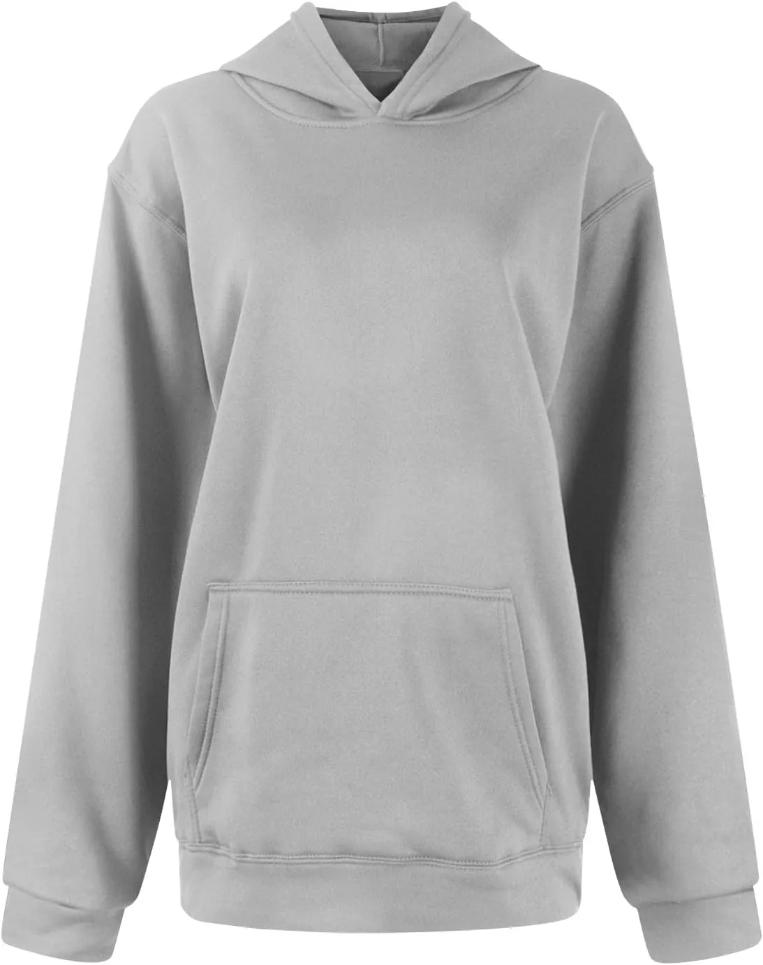 Womens Oversized Sweatshirts 2024 Fashion Fleece Hoodies Pullover Long Sleeve Hooded Sweatshirt Fall Winter Outfits