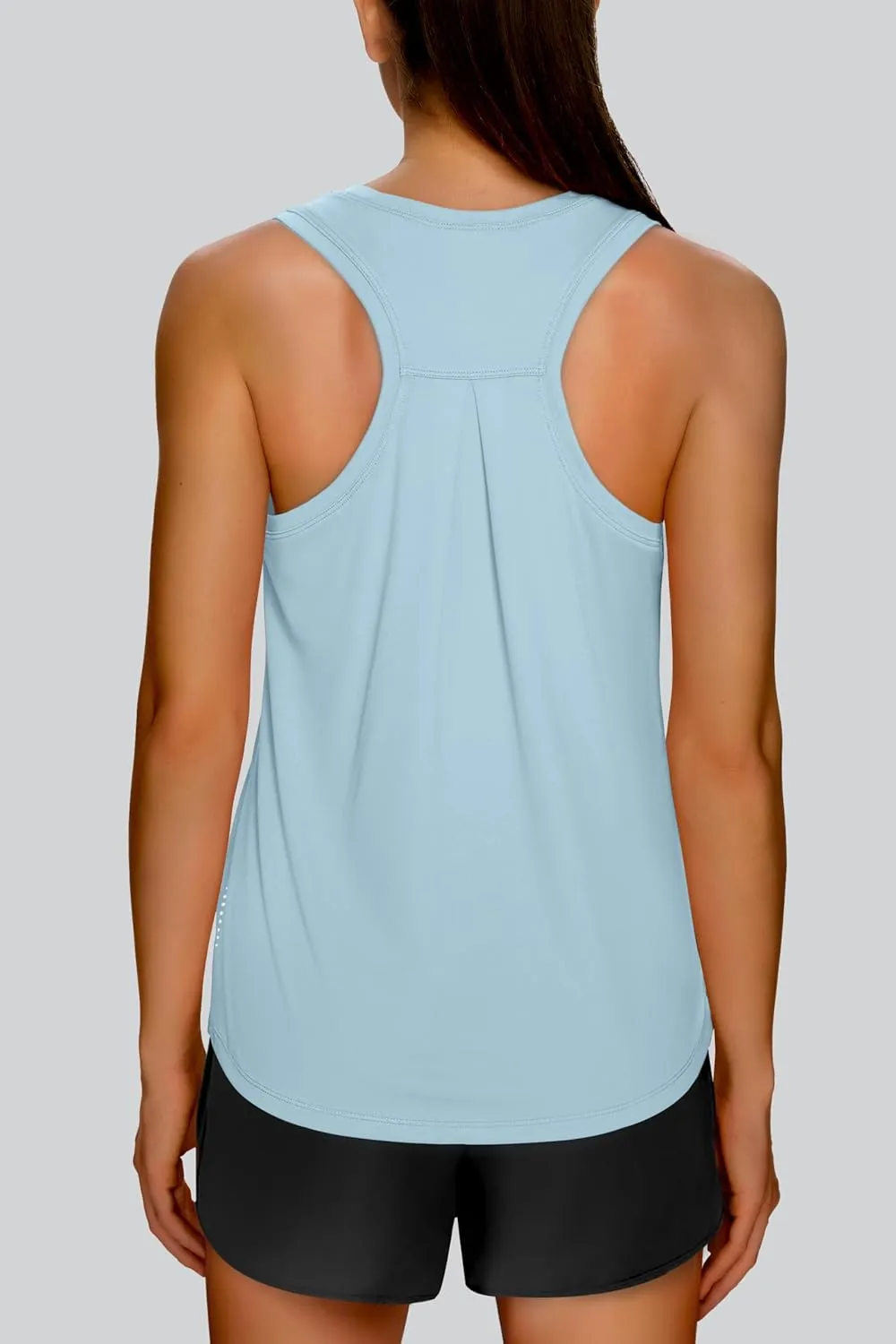 XIEERDUO Tank Top for Women Racerback Sleeveless Workout Tops Loose Fit Yoga Running Gym Shirts for Women