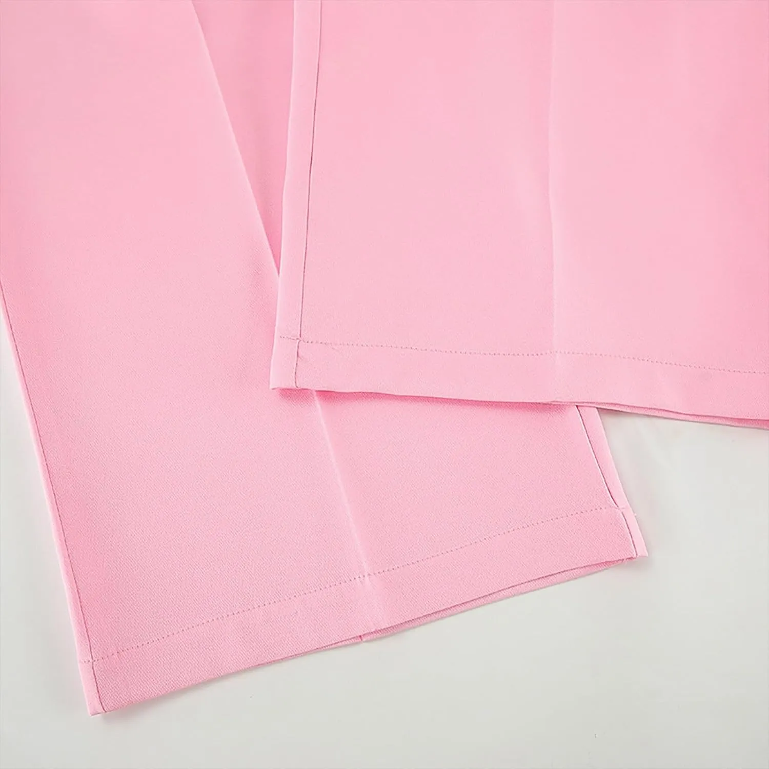 Y2k Dress Pants for Women Straight Elastic Scrub Pants Wide Leg High Waist Trousers Lounge Suit Pant for Work